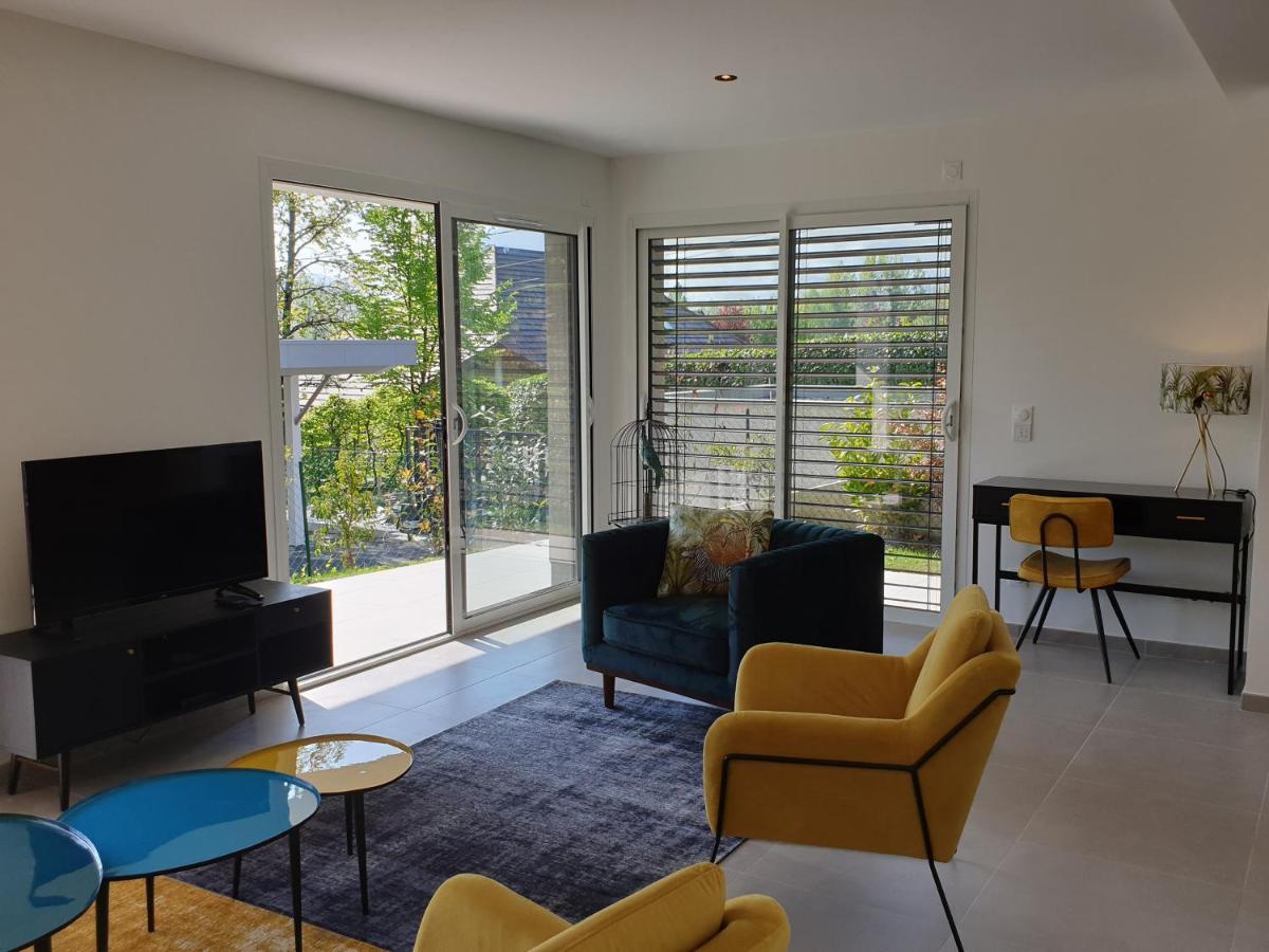 L'Appartement Jardin Avec Vue Montagnes 세브리에 외부 사진