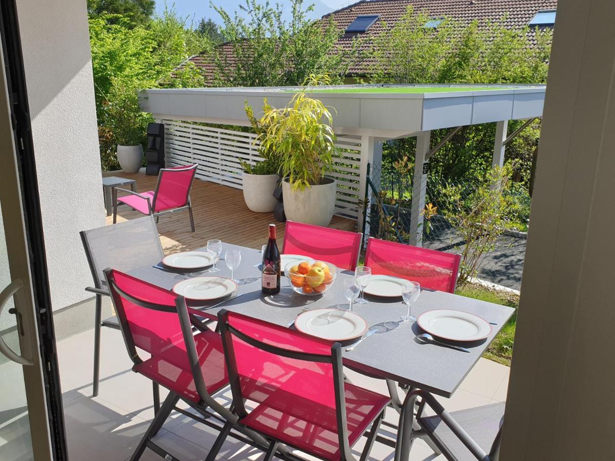L'Appartement Jardin Avec Vue Montagnes 세브리에 외부 사진