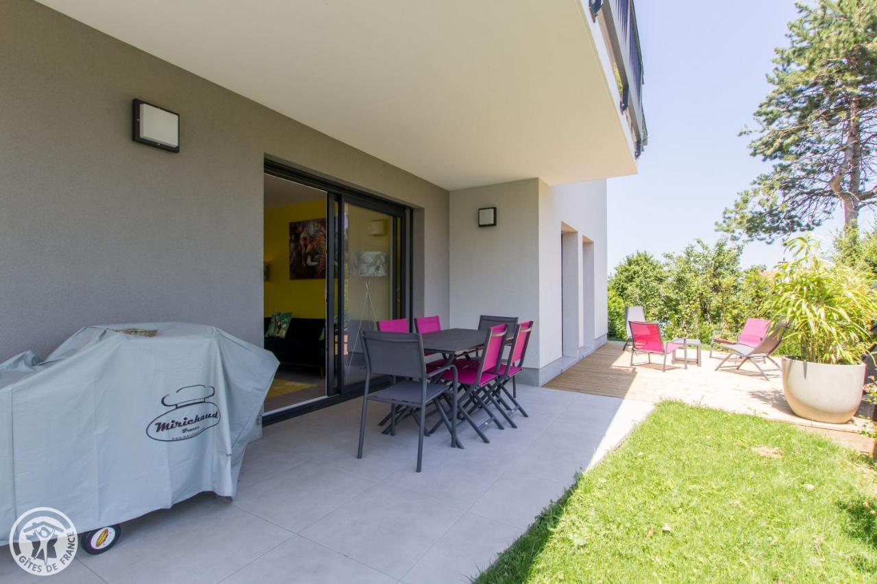 L'Appartement Jardin Avec Vue Montagnes 세브리에 외부 사진