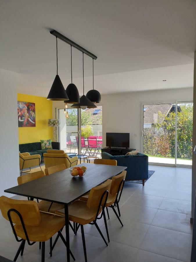 L'Appartement Jardin Avec Vue Montagnes 세브리에 외부 사진